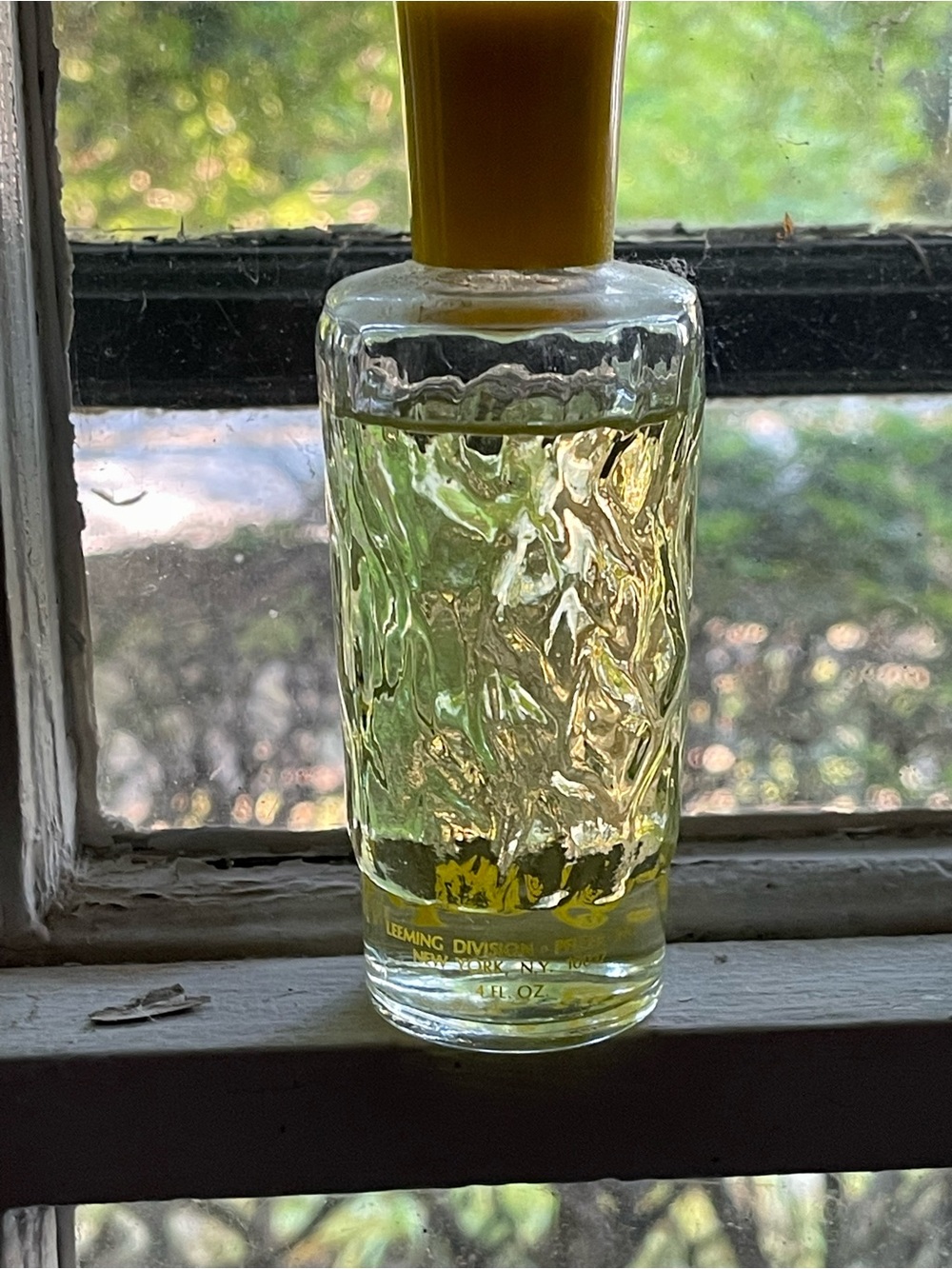 Vintage Skinny Dip Lemon Cologne Splash  4 Fl Oz Pfizer 1970s 1980s Rare Tester
